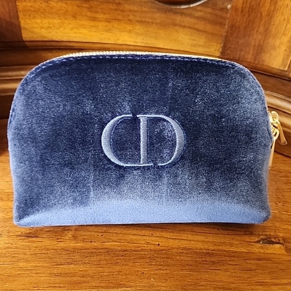 Sapphire Dior Bundle Sealed Deck of Cards and Velvet Trousse Pouch Bag - Picture 2 of 10